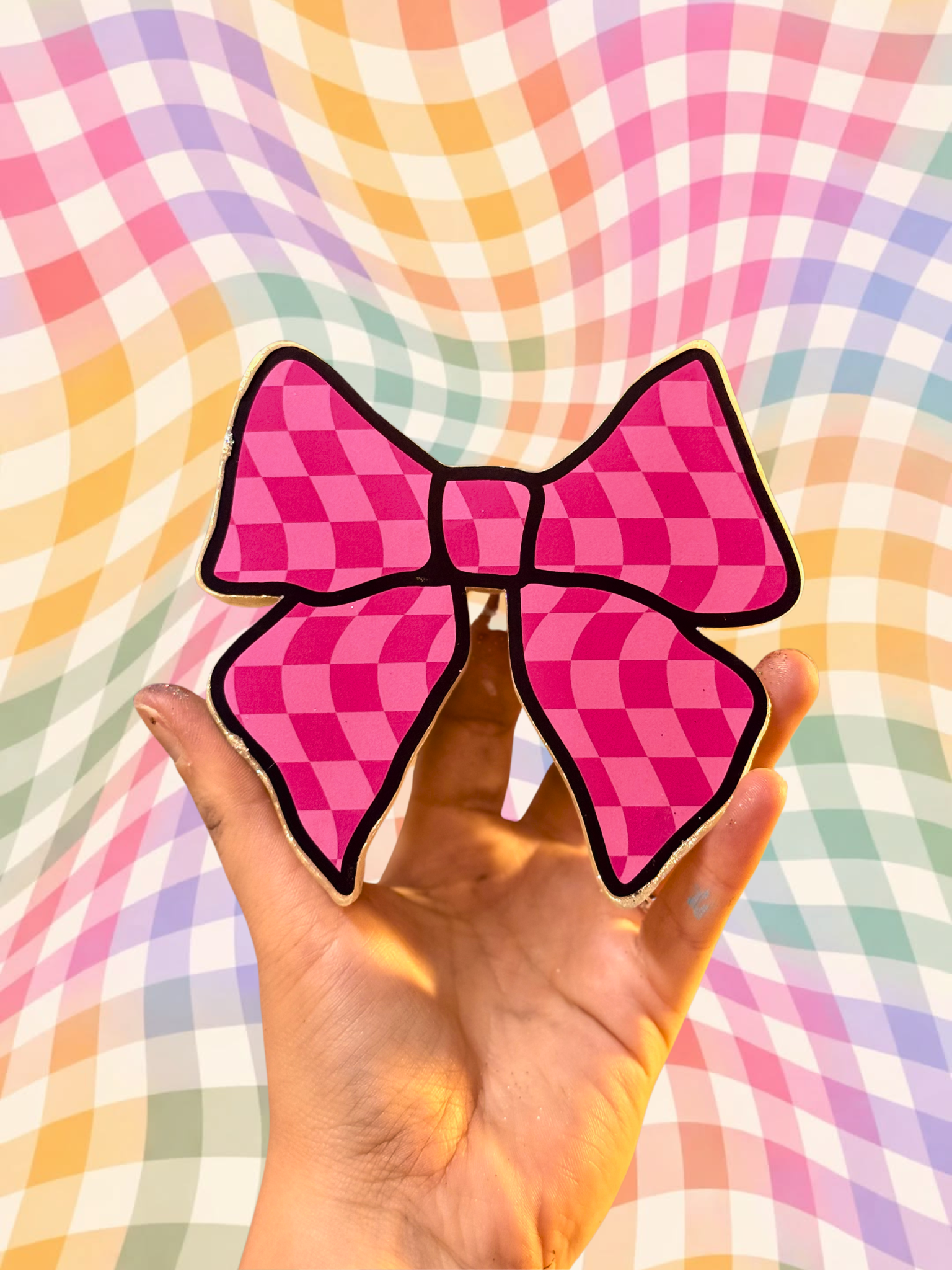 Cardstock Bow Freshie